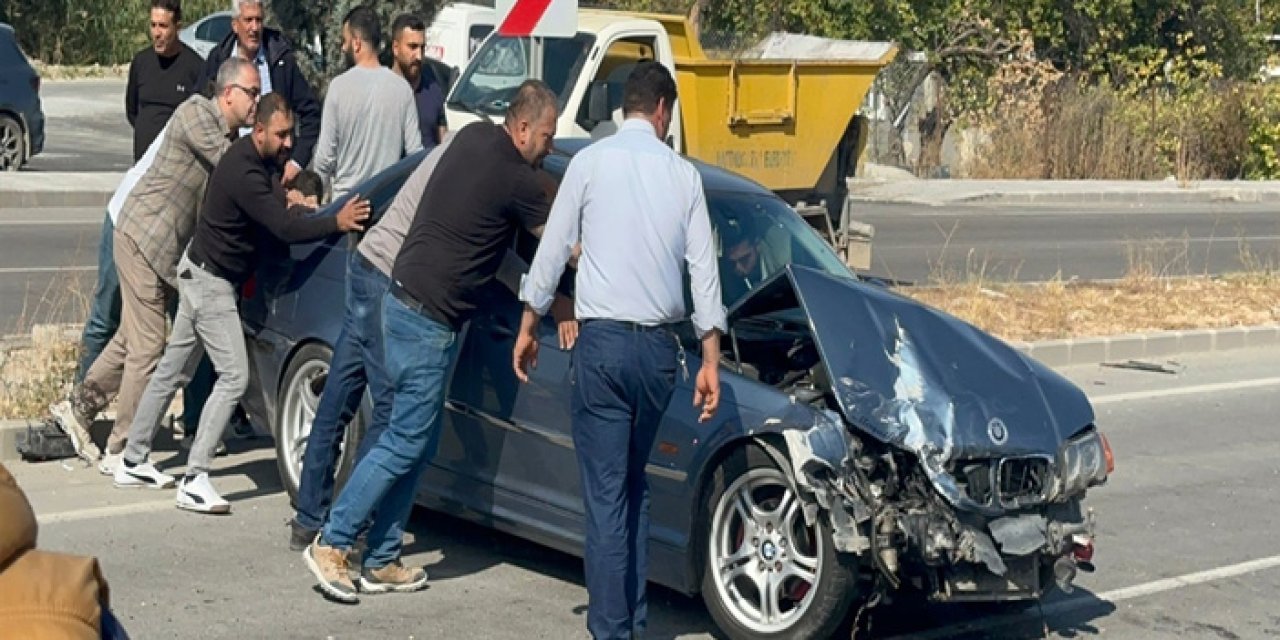 Malatya’da zincirleme kaza: 1’i ağır, 3 yaralı