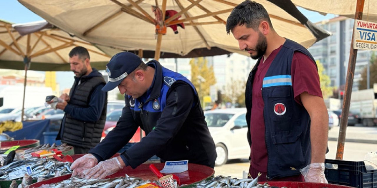 Sincan’da balık tezgâhlarına kapsamlı denetim