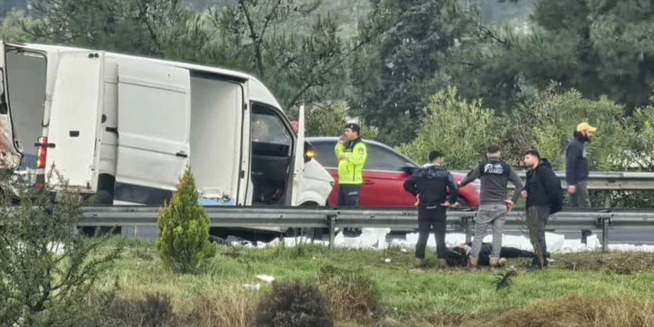 Aydın Otoyolu’nda emniyet şeridinde korkunç kaza: 1 ölü, 3 yaralı