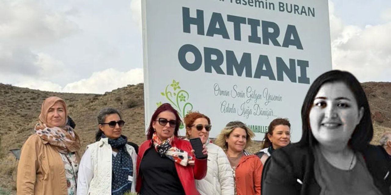Prof. Dr. Yasemin Buran Çırak adına Bala’da 1200 fidan toprakla buluştu