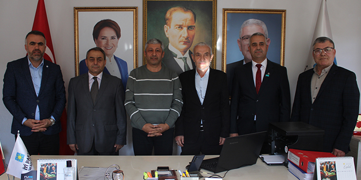 Mamak Kırşehirliler Derneği İYİ Parti’yi ziyaret etti