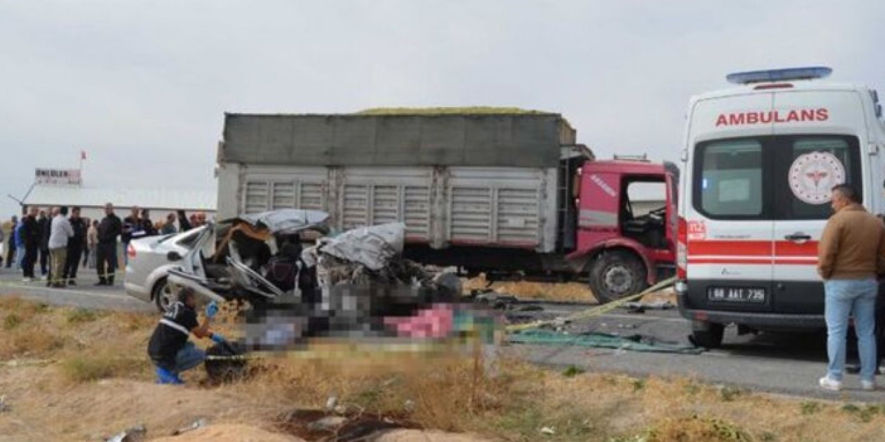 Aksaray’da feci kaza: Üç kardeş hayatını kaybetti