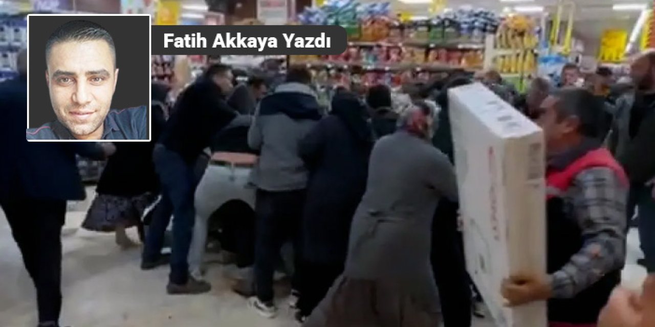 Fatih Akkaya yazdı: “İndiriminiz batsın”