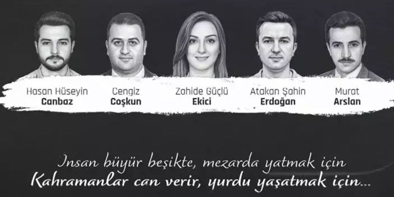TUSAŞ’tan duygulandıran anma: “Unutmadık, unutmayacağız”