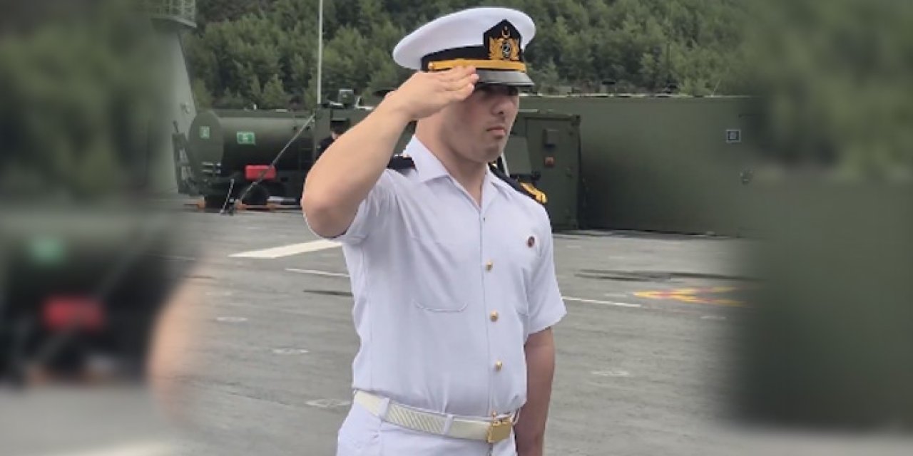 Milli Judocu Ahmet Ünal, temsili askerlik görevini milli gemide yerine getirdi