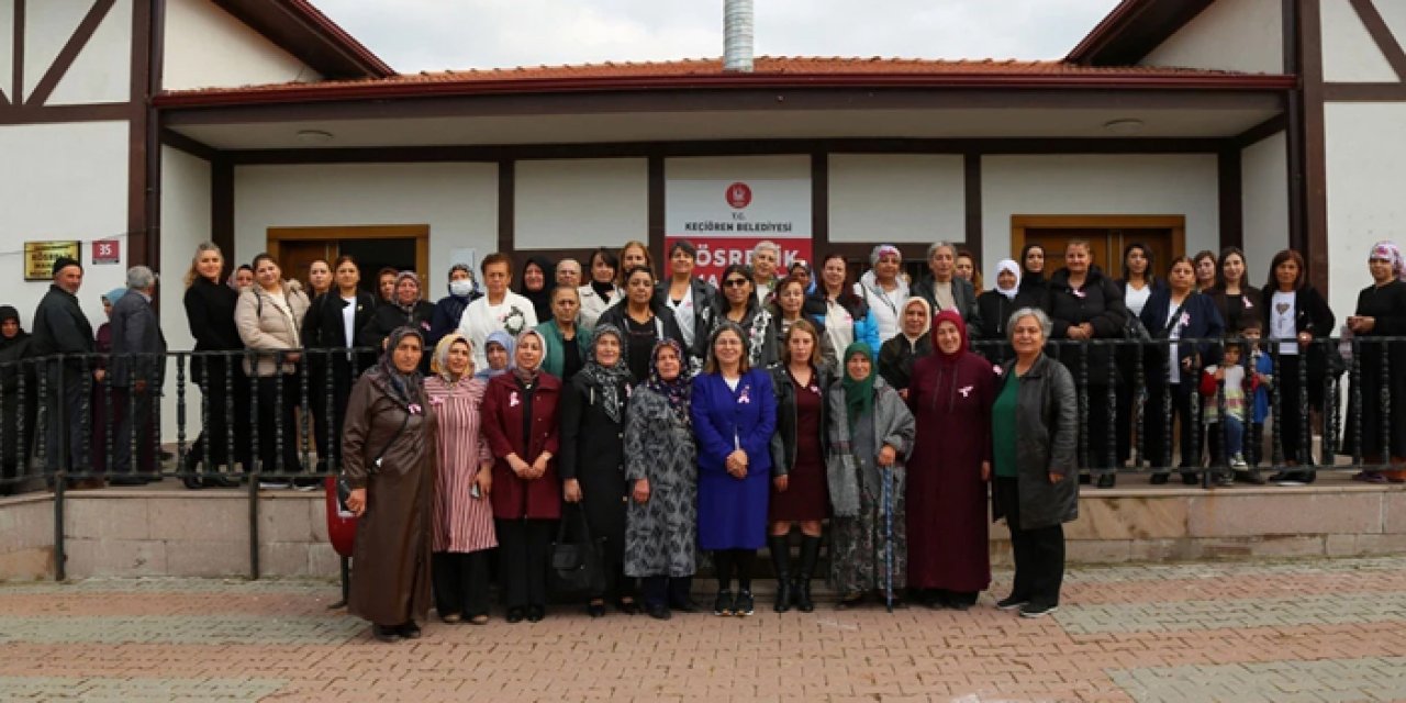 Keçiören’de kadınlara yönelik meme kanseri farkındalık eğitimi