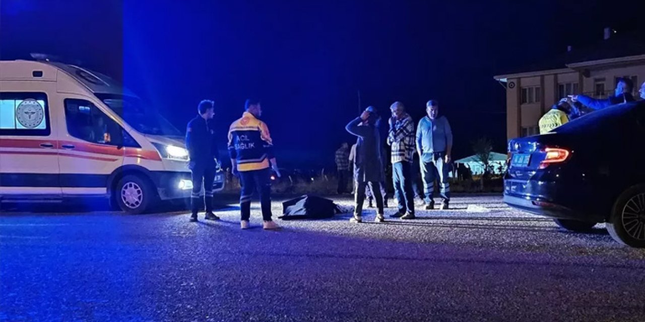 Malatya’da Acı Ölüm: Hafif Ticari Araç Yayaya Çarptı