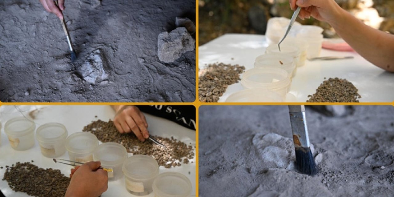13 bin yıllık kemik aletler ve süs eşyaları gün yüzüne çıkarıldı