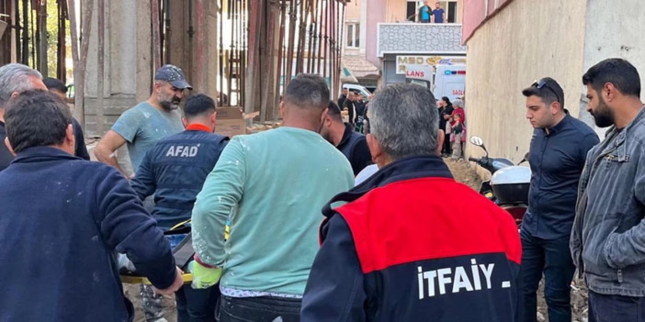 İnşaatta korkunç kaza: 2 işçi asansör boşluğuna düştü