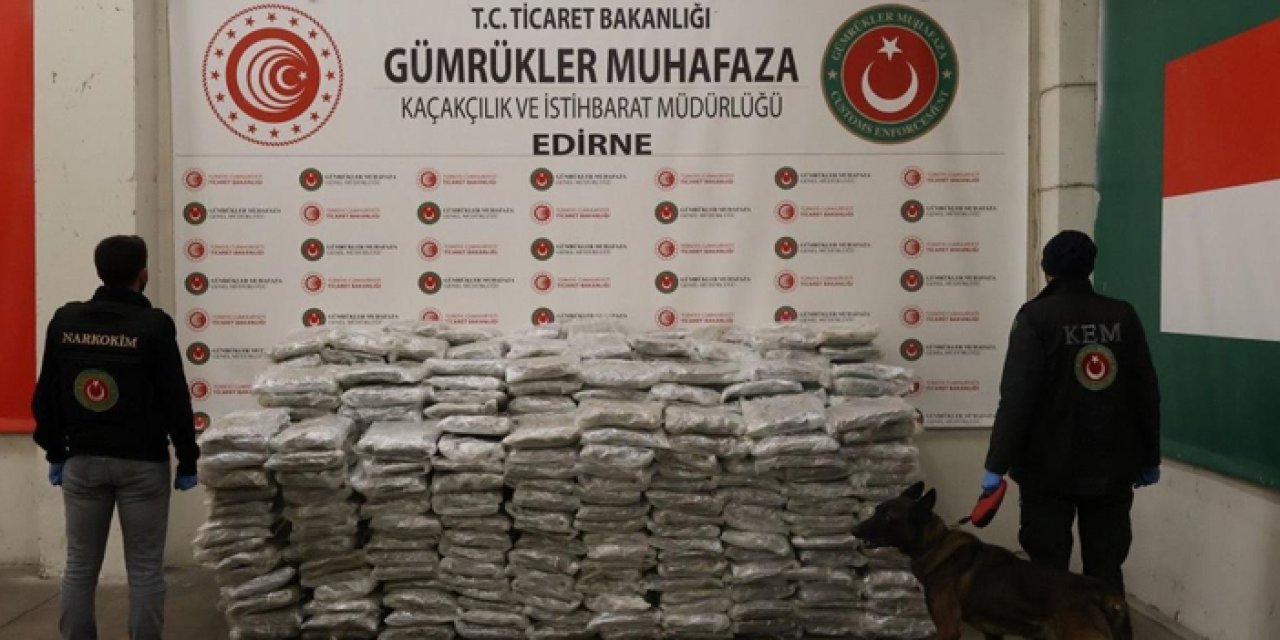 Kapıkule ve İpsala’da 524 kilo uyuşturucu yakalandı