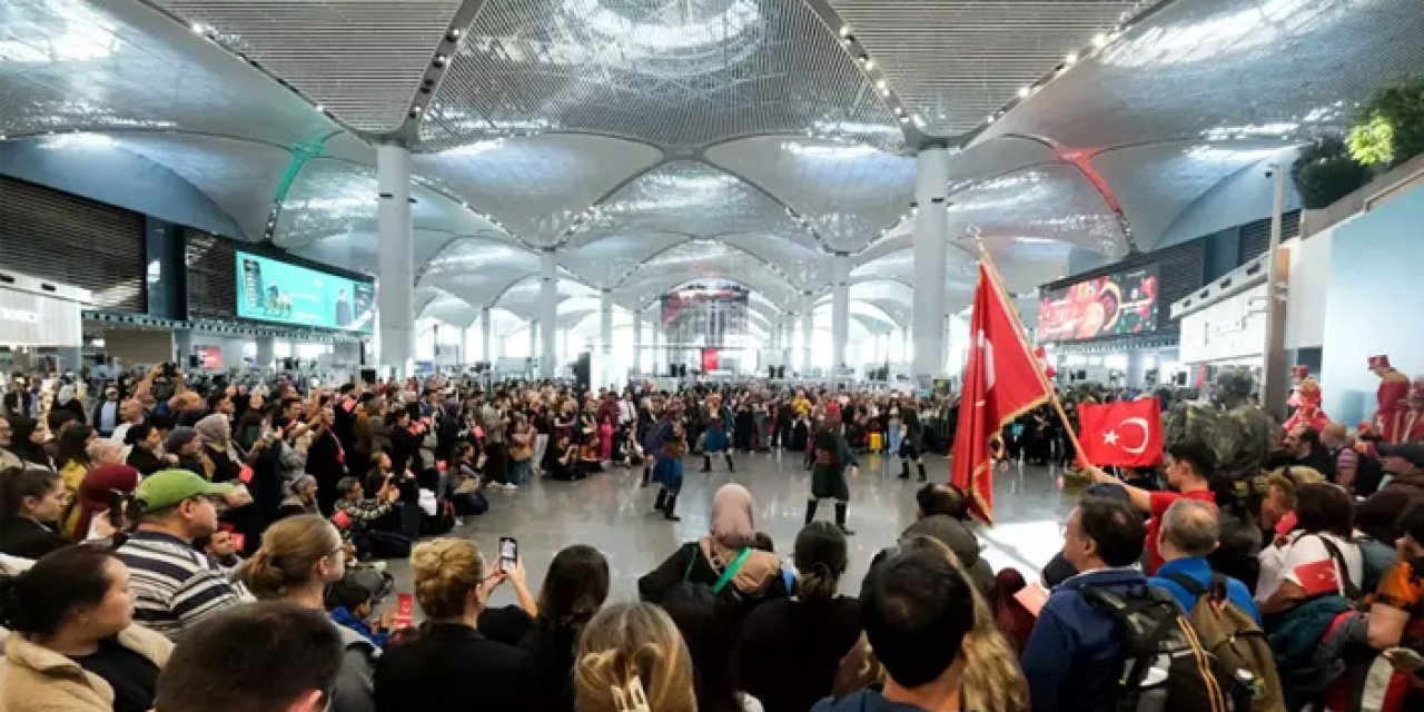 İstanbul Havalimanı’nda 29 Ekim coşkusu