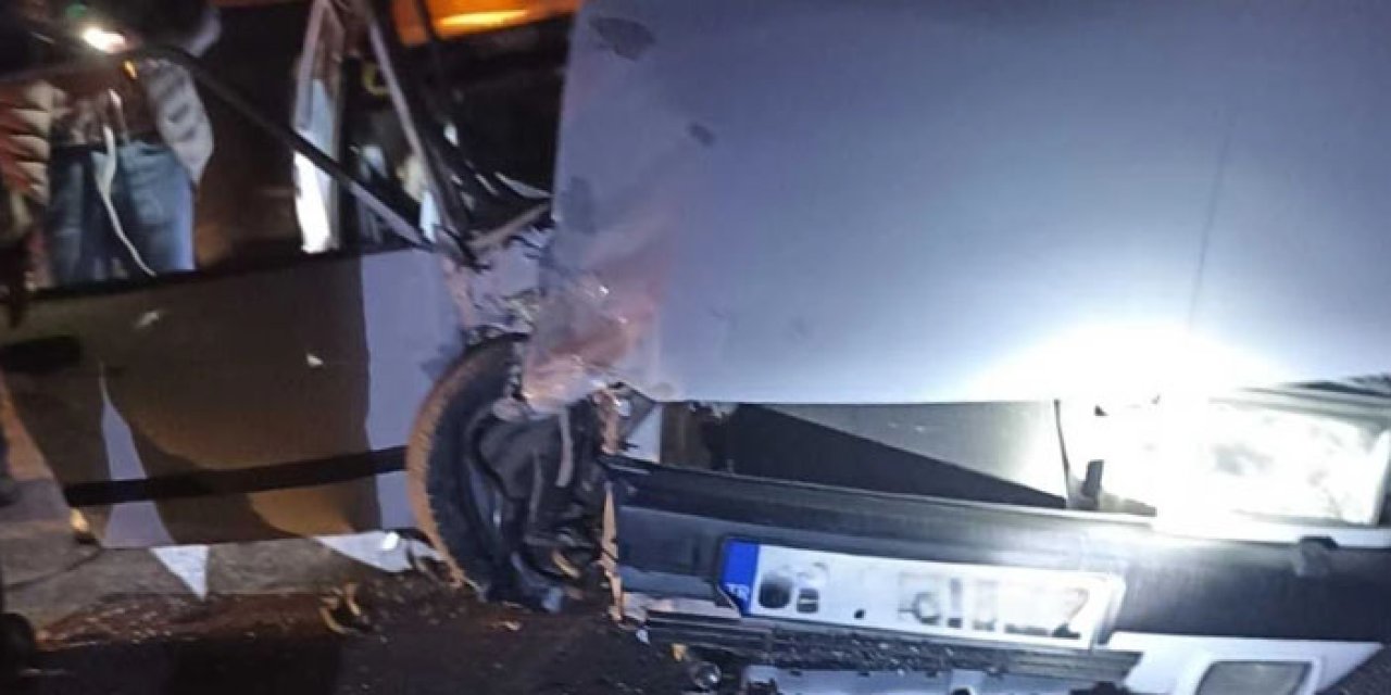 Akyurt'ta feci kaza: 2 yaralı