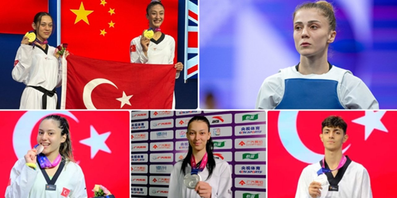 Milli tekvandocular dünya arenasında zirveye çıktı