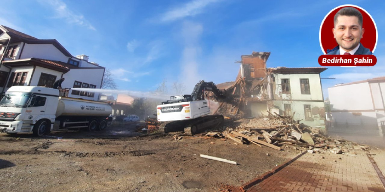 Altındağ'da metruk binalara karşı yıkım seferberliği sürüyor