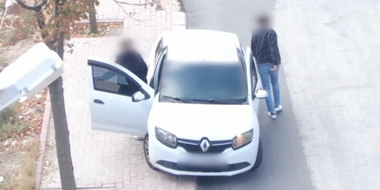 Ehliyetsiz sürücünün numarası drondan kaçmadı