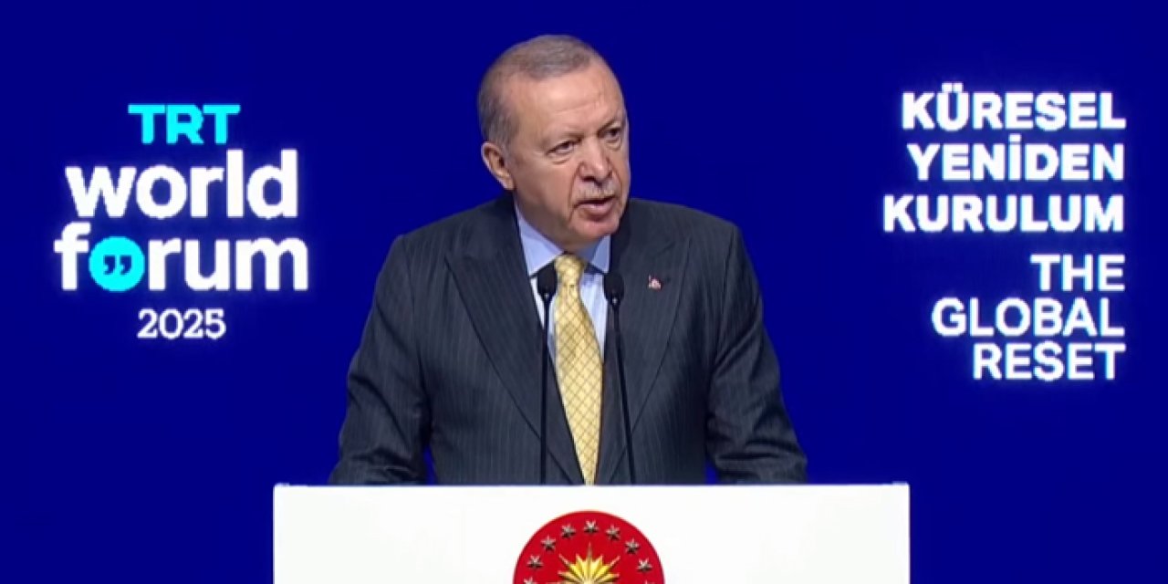 Cumhurbaşkanı Erdoğan, dünya gündemine dair mesajlar verdi