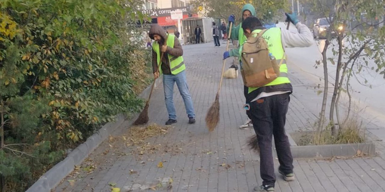 Yenimahalle’de temizlik seferberliği devam ediyor