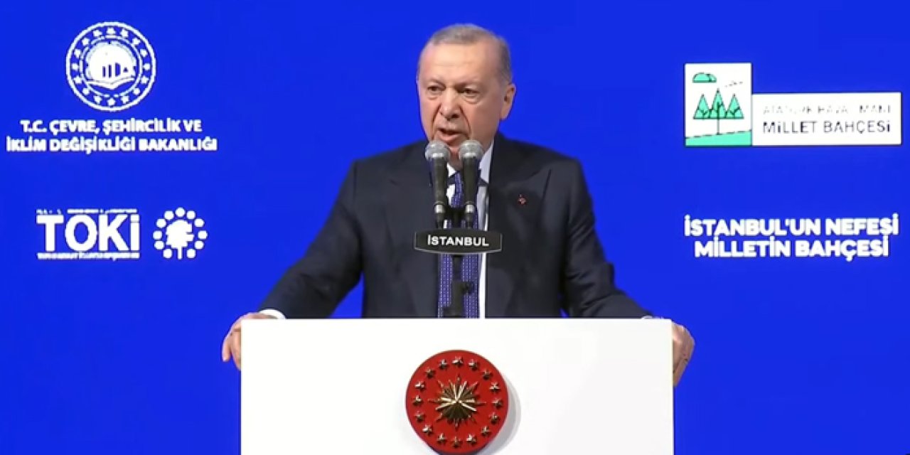 Atatürk Havalimanı Millet Bahçesi Cumhurbaşkanı Erdoğan’ın katılımıyla açıldı