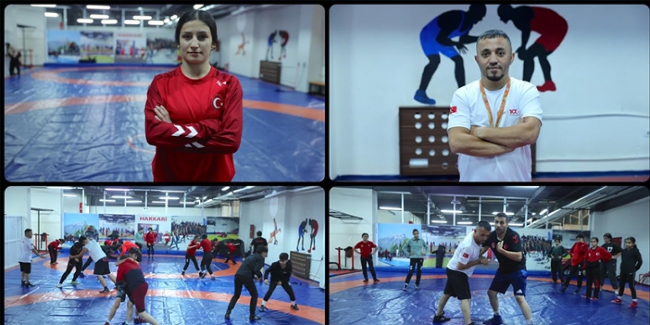 Hakkarili güreşçiler 78 madalya ile şehre gurur yaşattı