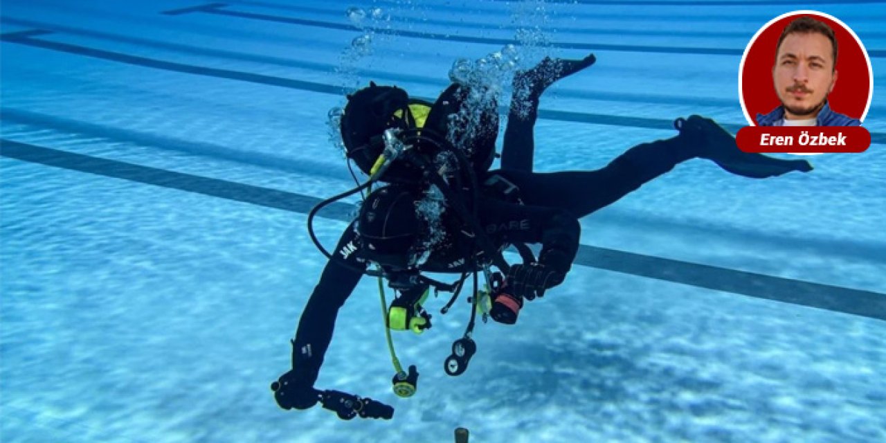 Etimesgut Belediyesi'nden çocuklara dalış eğitimi