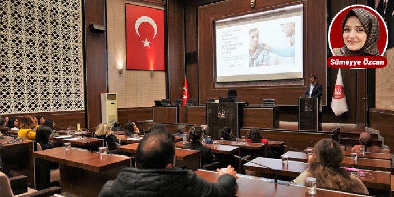 Keçiören’den bir ilk: Çocuk Koruma Kanunu eğitimi verildi