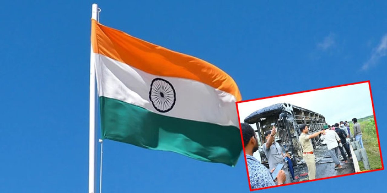 Hindistan’da facia: Kamyon ile otobüs çarpıştı, 20 ölü