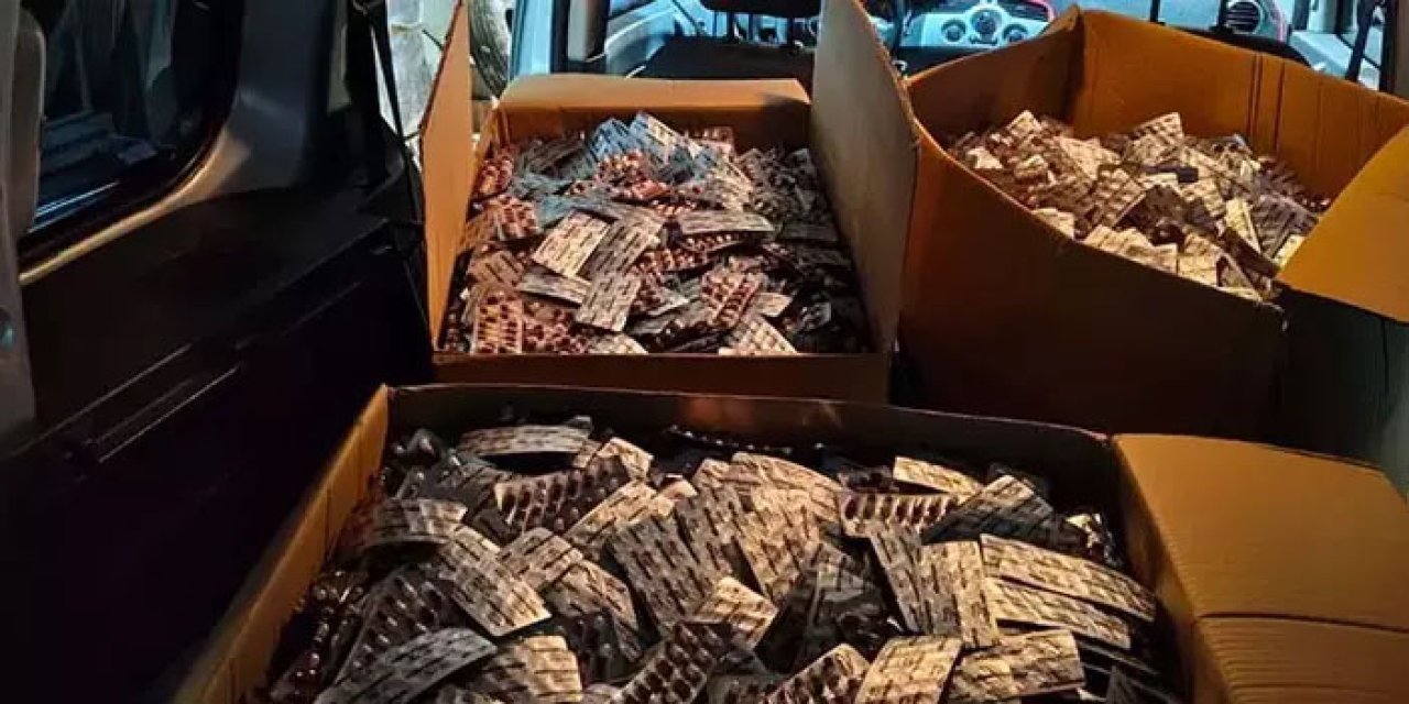 Balıkesir’de şok operasyon: 95 bin sentetik hap ele geçirildi