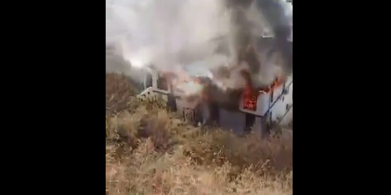 Muğla Ula’da bir kişi ev yakıp, Jandarma’ya kurşun yağdırdı