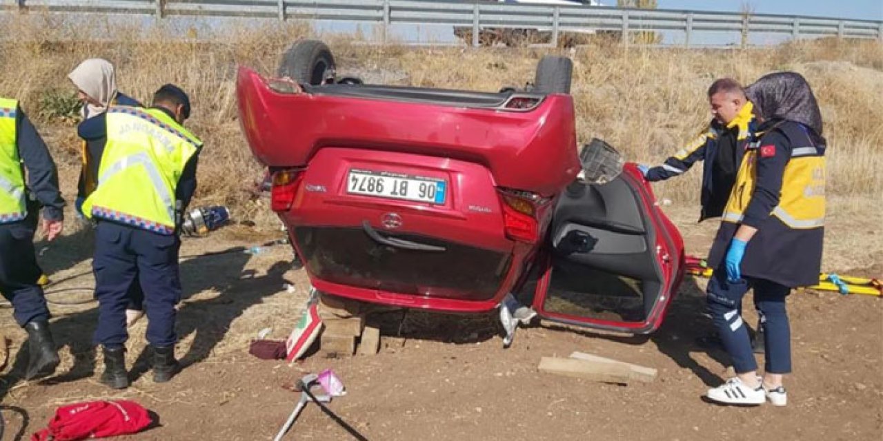 Aile otomobili şarampole uçtu: 1 kişi hayatını kaybetti