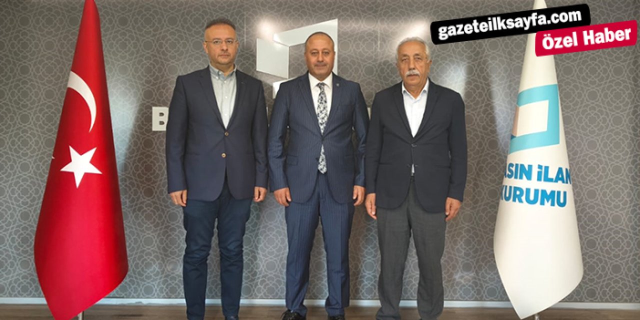 Gazeteilksayfa ve Ulus Gazetesi’nden Atakan Çelik’e hayırlı olsun ziyareti