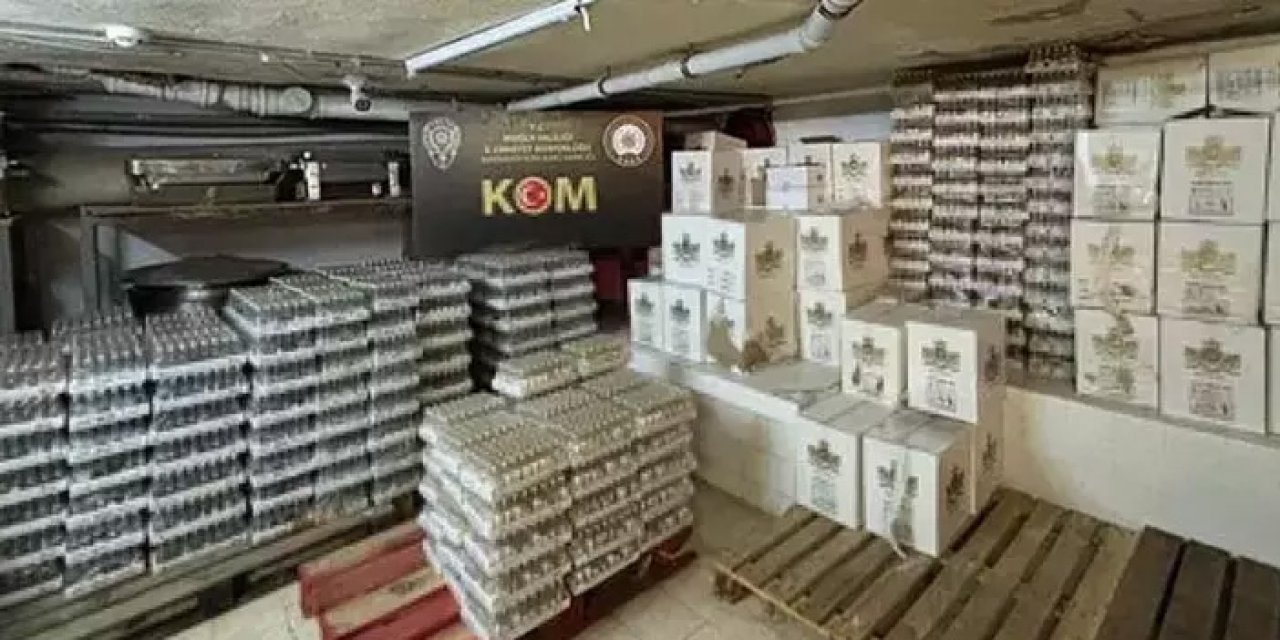 Kaçak ve sahte içkiye geçit yok: Muğla polisi 3 kişiyi yakaladı