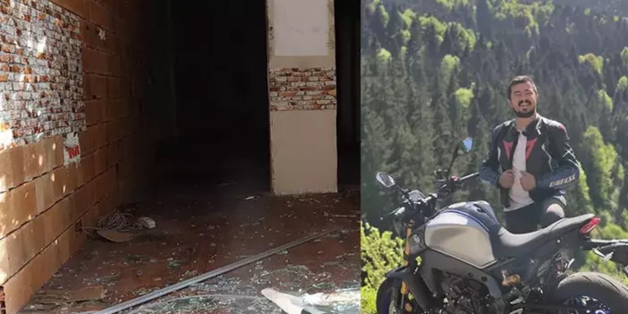 Motosiklet boş dükkana daldı: Sürücü yaşamını yitirdi