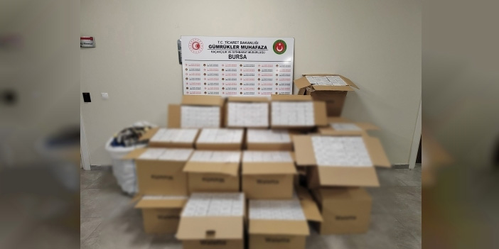 Kaçak makaron operasyonu: Sekiz ilde dev baskın, 51 milyon makaron ele geçirildi