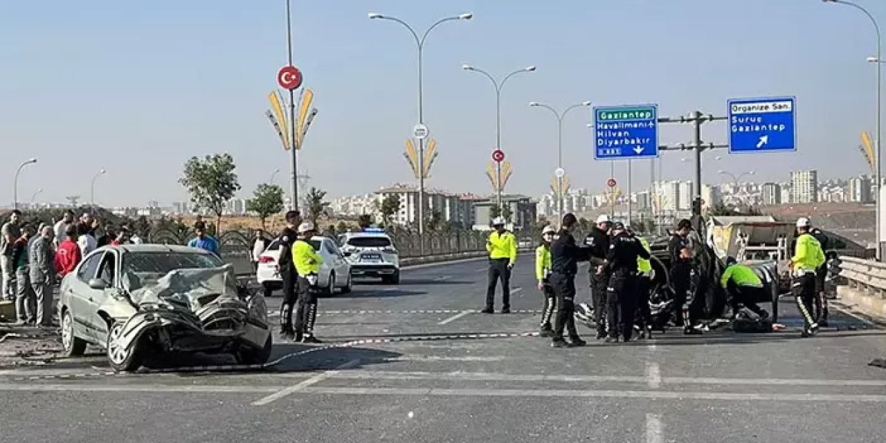 Şanlıurfa’da korkutan zincirleme kaza: 4 yaralı