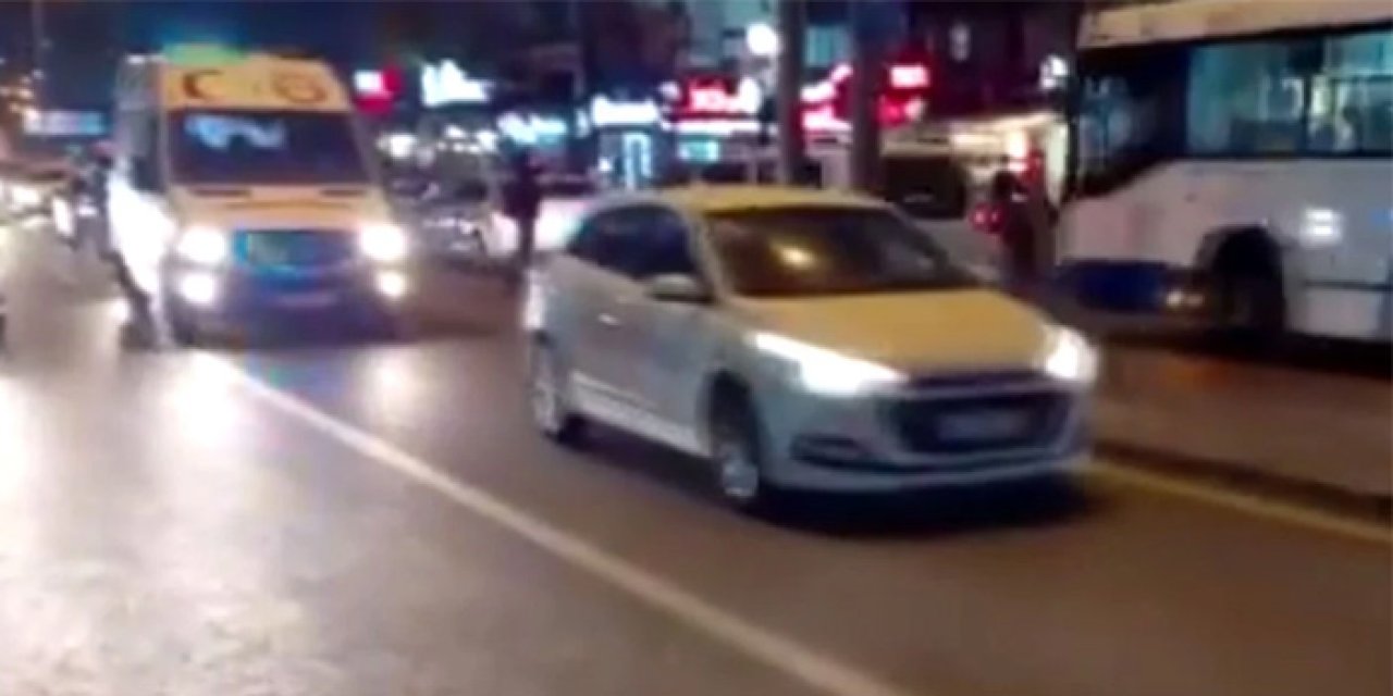 Çankaya’da feci kaza: Bozulan araca yolcu otobüsü çarptı