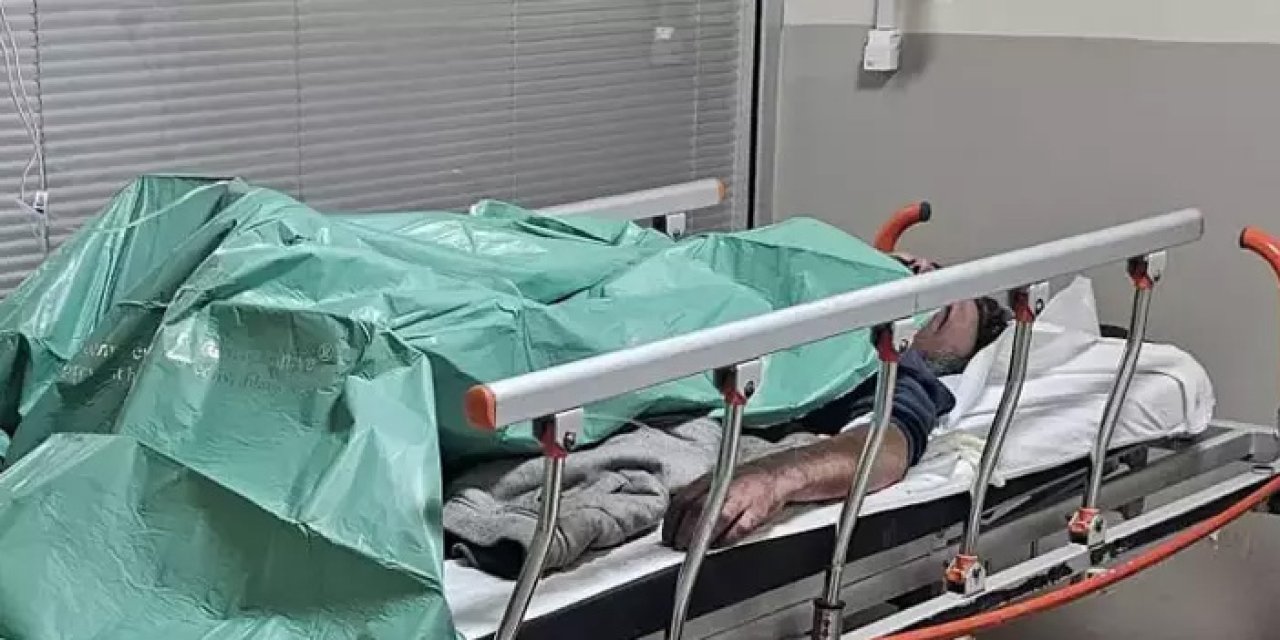 Isınmak istedi, alevler bacaklarını yaktı!