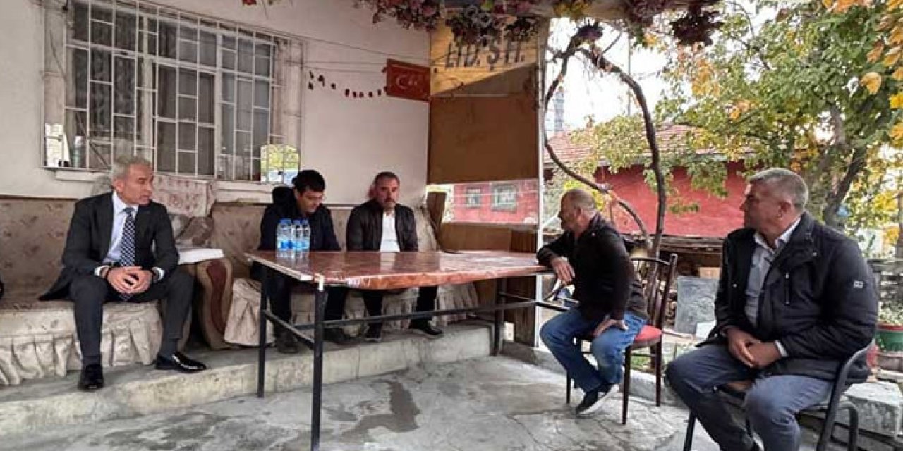 Pursaklar Belediye Başkanı Çetin’den acılı ailelere taziye ziyareti