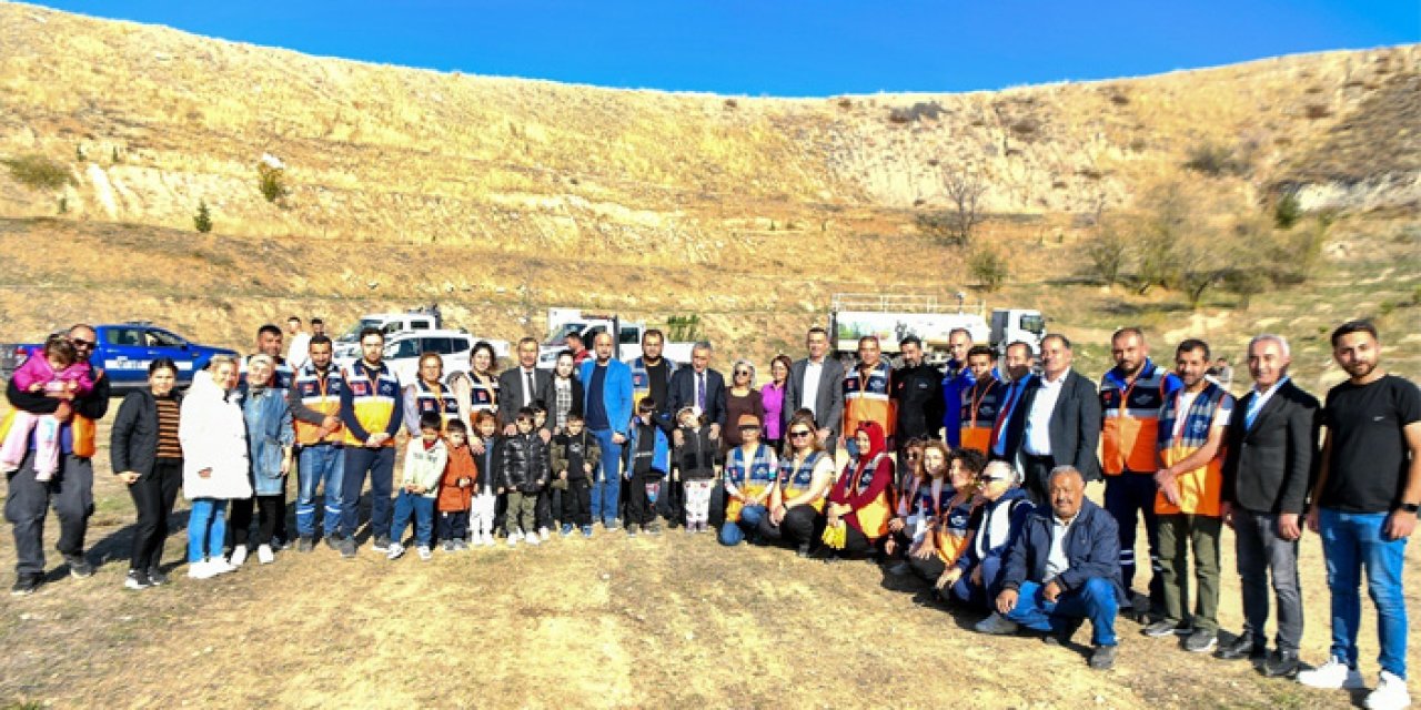 Mamak’ta fidanlar geleceğe nefes olacak