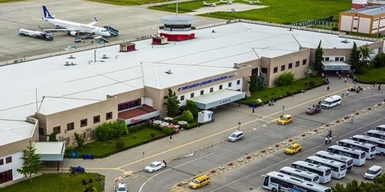 Samsun Çarşamba Havalimanı’nda 10 ayda 1,3 milyon yolcu taşındı