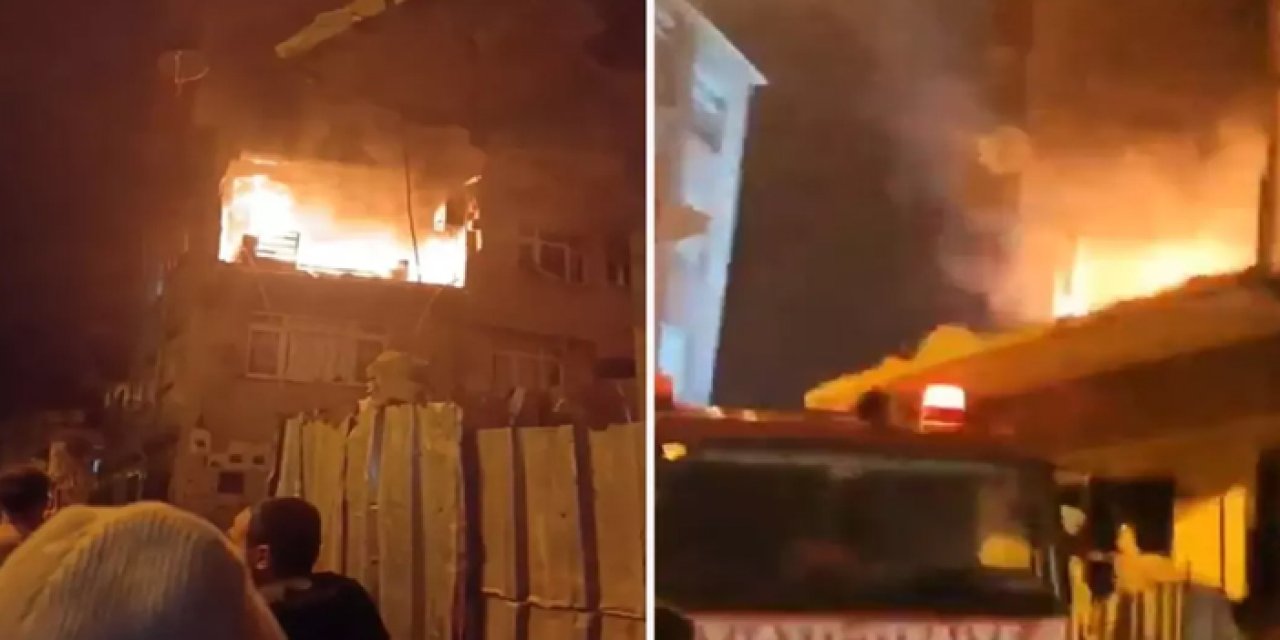 Kağıthane'de bir binada patlama! Çok sayıda ekip sevk edildi