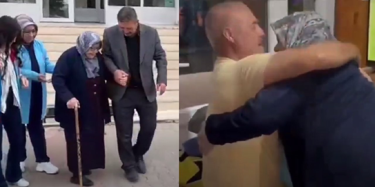 Kırşehirli Muammer Teyze’nin 16 yıllık evlat hasreti son buldu