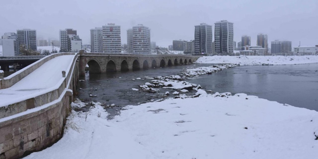 Sivas beyaza büründü: Kar kalınlığı yüksek kesimlerde 40 santime ulaştı