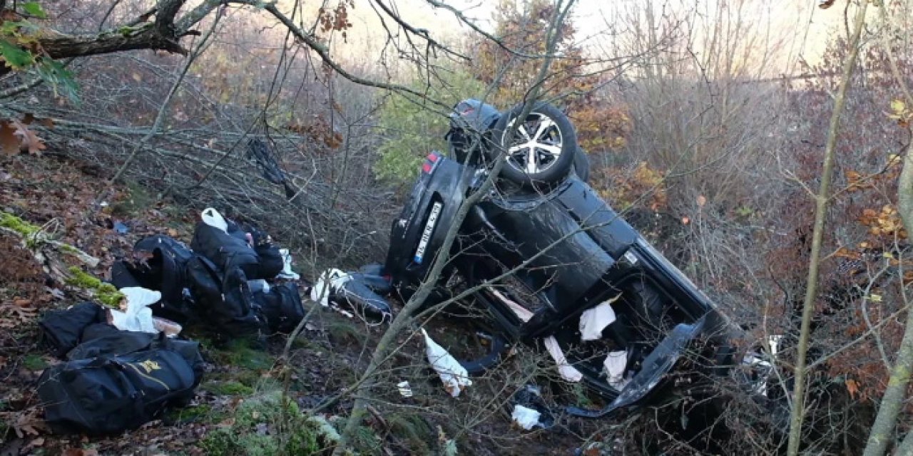 Kırklareli kırsalında dehşet: Sürücü kaçtı, 8 kişi yaralı bulundu