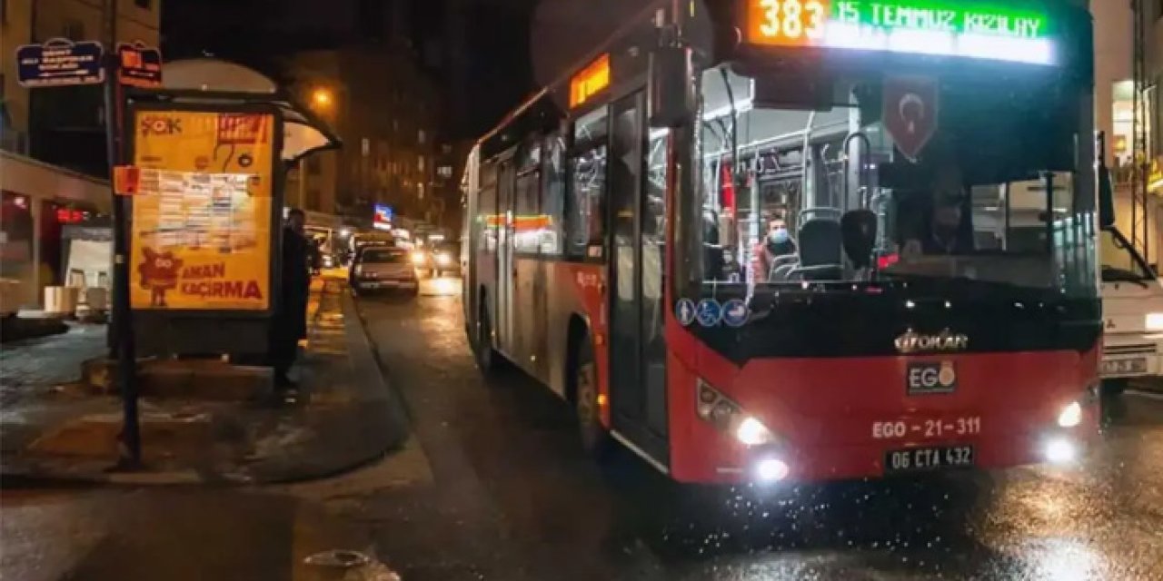 EGO şoförü bıçaklandı: Mahallede panik anları