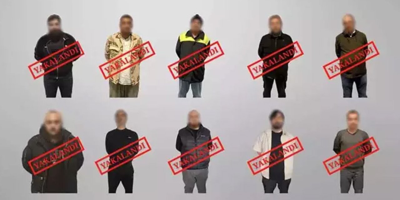 Sınır ötesi operasyon: Aranan 10 suçlu Türkiye’ye getirildi