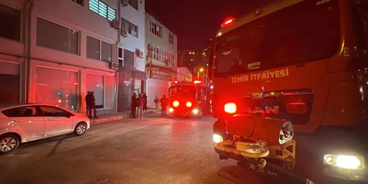İzmir'de yangın! Alevler büyüdü
