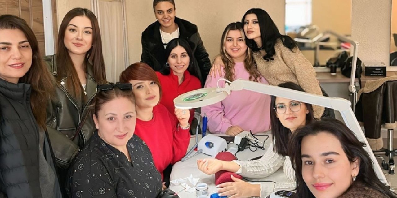 AKGO’nun manikür ve protez tırnak eğitimleri kadınlara yeni istihdam kapıları açtı