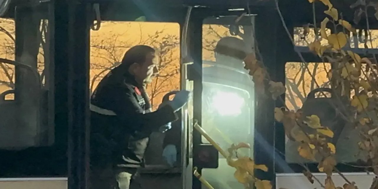 Konya'da Belediye Otobüsünde Bıçaklı Saldırı