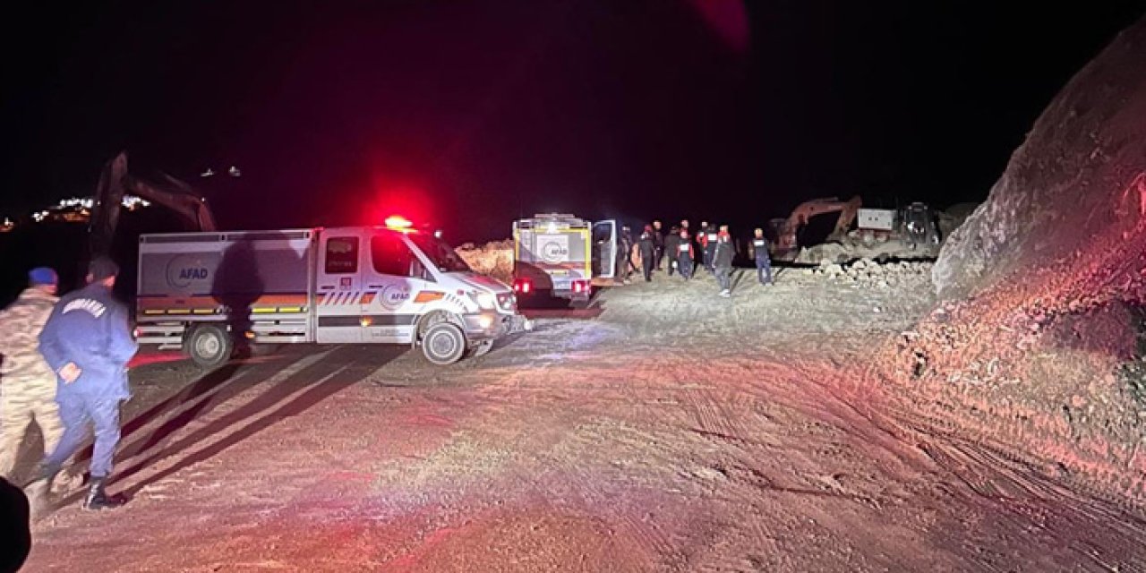 Sivas’ta Maden Ocağında Göçük: Şantiye Müdürü Enkaz Altında