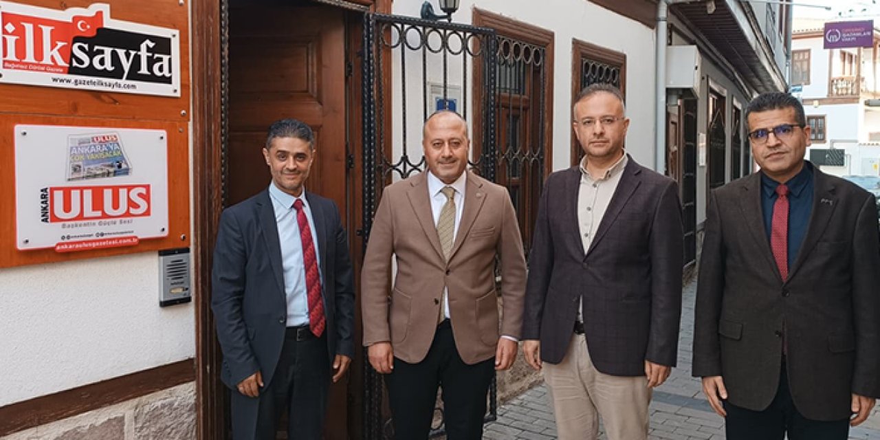 BİK Ankara Bölge Müdürü Atakan Çelik, İlk Sayfa’yı ziyaret etti